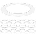 Luxrite Goof Trim Ring for 4 Inch Ceiling Lightss Outer Diameter 5.75" Inner Diameter 4.25" Metal 12-Pack LR41021-12PK